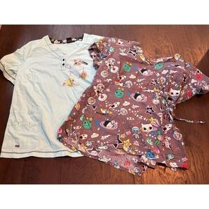 Tokidoki Scrub Tops Bundle Womens XL